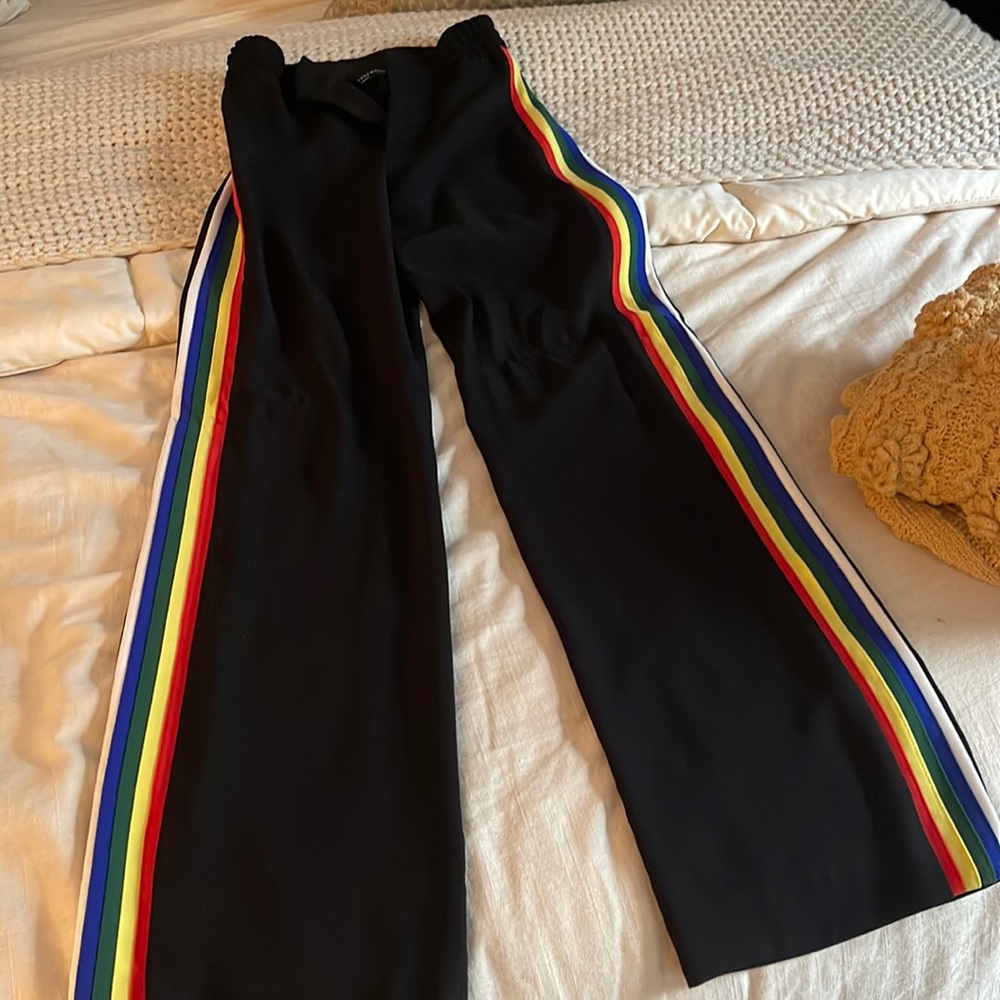 Works wide leg Zara pants